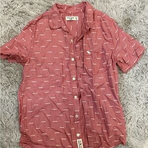 Abercrombie & Fitch Red Shirt